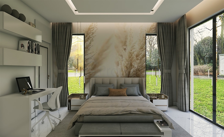 4+1 villa complex in the area of Deshemealti - Antalya