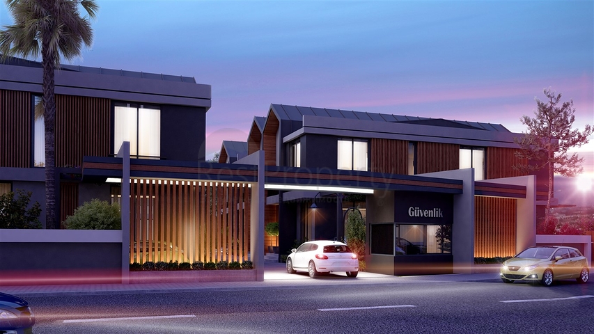 4+1 villa complex in the area of Deshemealti - Antalya