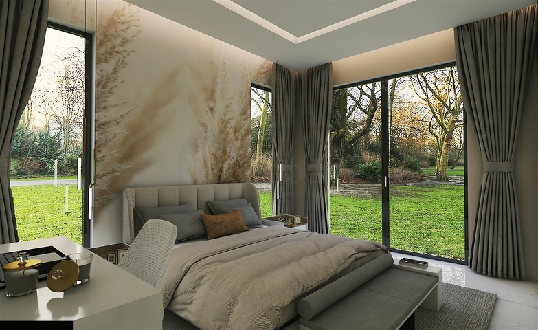 4+1 villa complex in the area of Deshemealti - Antalya