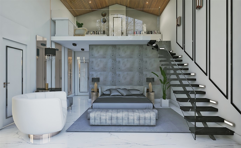 4+1 villa complex in the area of Deshemealti - Antalya