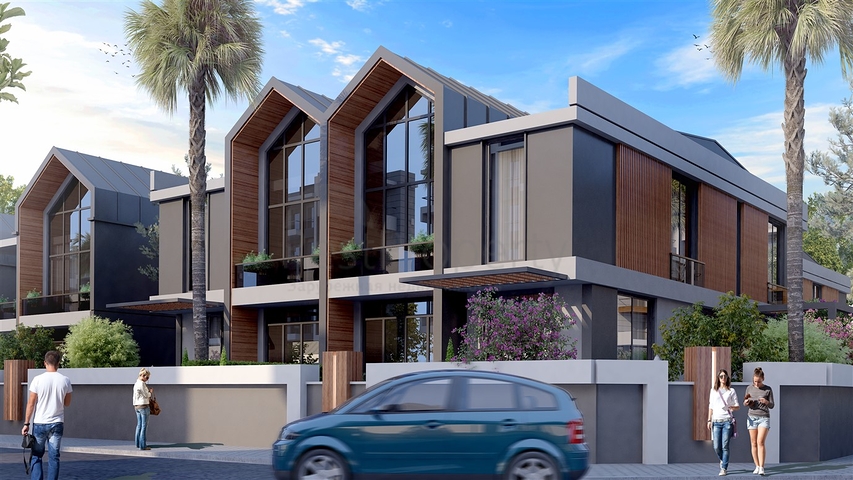 4+1 villa complex in the area of Deshemealti - Antalya