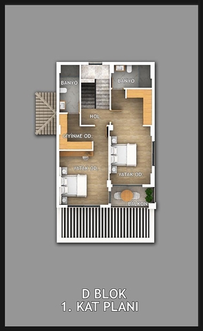 5+1 villa in Fethiye area 