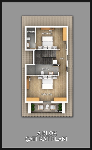 5+1 villa in Fethiye area 