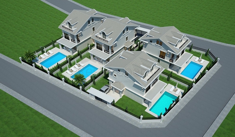 5+1 villa in Fethiye area 