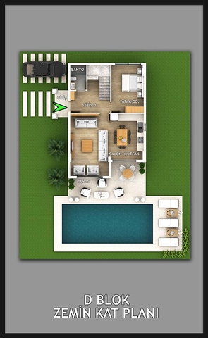 5+1 villa in Fethiye area 