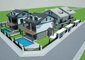 5+1 villa in Fethiye area 