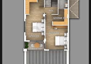 5+1 villa in Fethiye area 