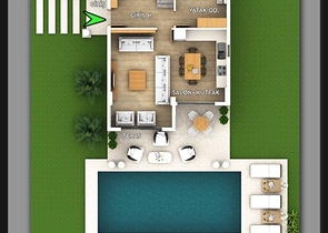 5+1 villa in Fethiye area 