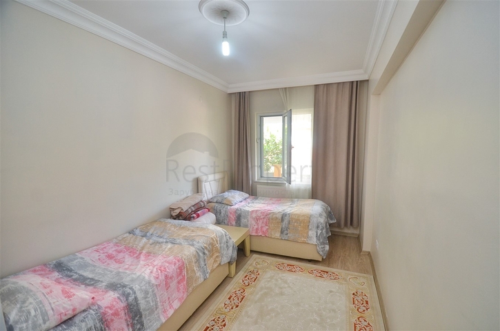 A 3+1 apartment in the Siteler Antalya neighborhood 