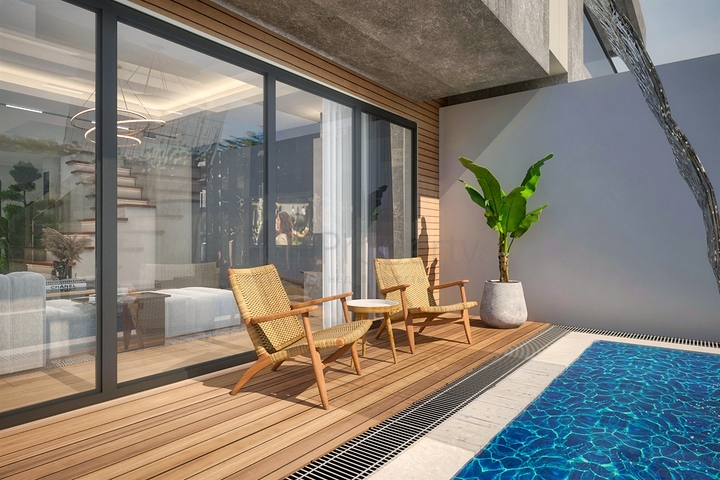 Cozy 4+1 villa in the area of Doshemealti - Antalya 