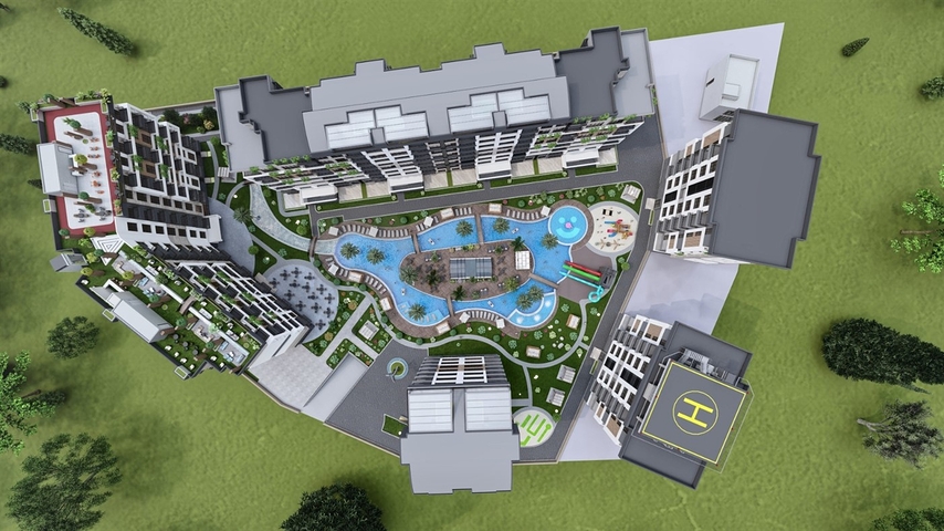 Investment project in Kepez - Antalya area 