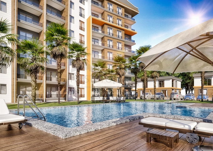 2+1 apartments in Altyntas - Antalya neighborhood 