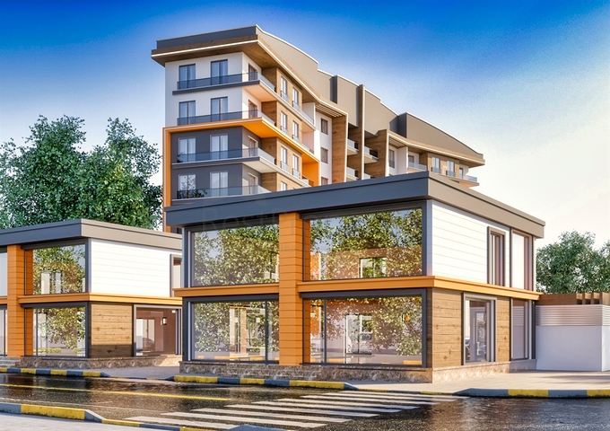 2+1 apartments in Altyntas - Antalya neighborhood 