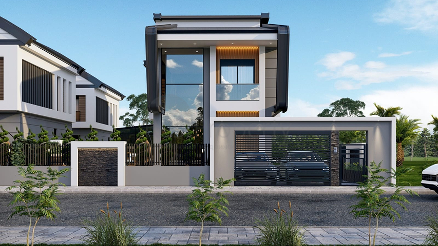 4+2 and 6+2 floor plan villas in Doshemealti - Antalya area 