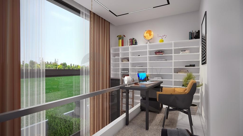 Three-storey 5+1 villa in Doshemealti - Antalya area 