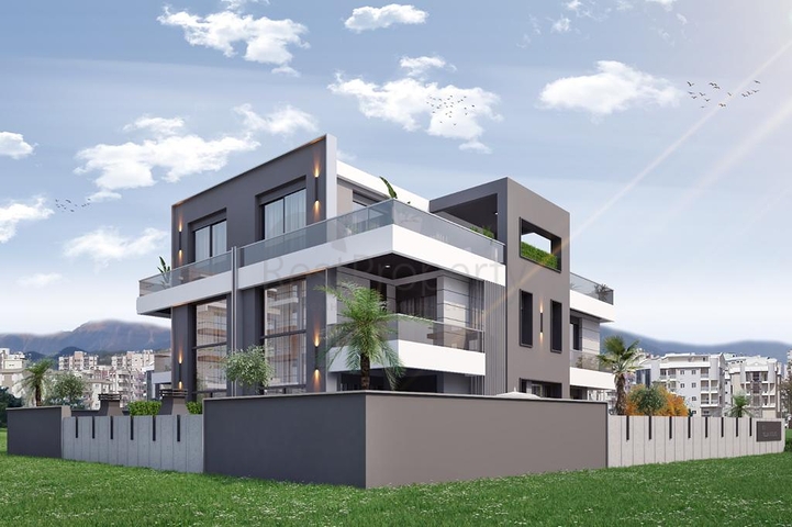 Three-storey 5+1 villa in Doshemealti - Antalya area 