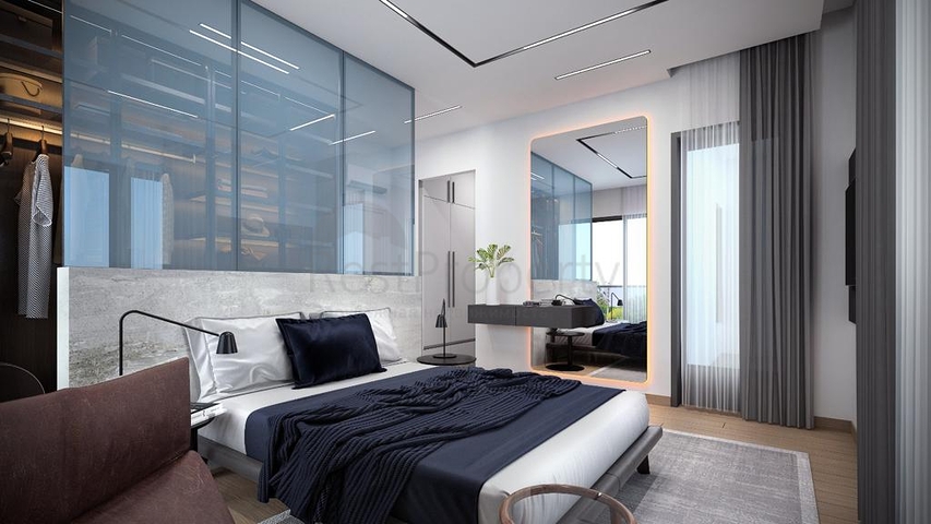 Three-storey 5+1 villa in Doshemealti - Antalya area 