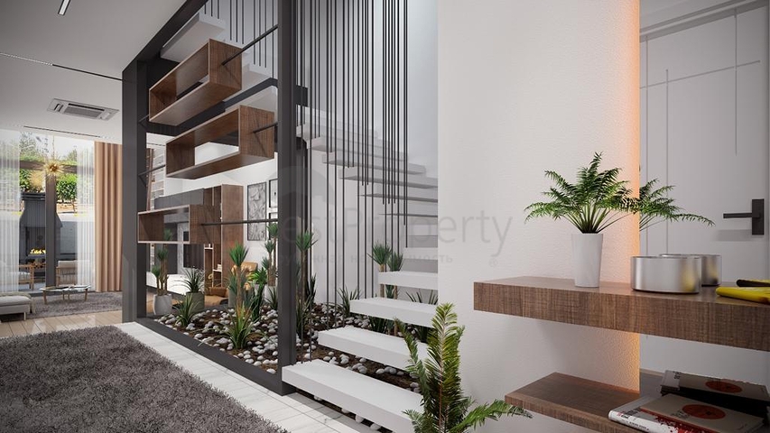 Three-storey 5+1 villa in Doshemealti - Antalya area 