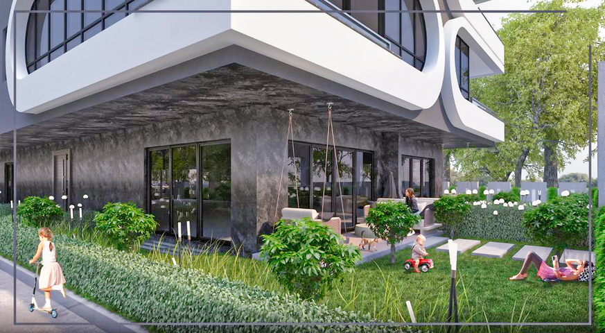 2+1 and 3+1 apartments in the residential district of Eshilbahce - Antalya