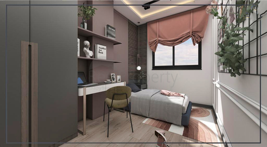 2+1 and 3+1 apartments in the residential district of Eshilbahce - Antalya