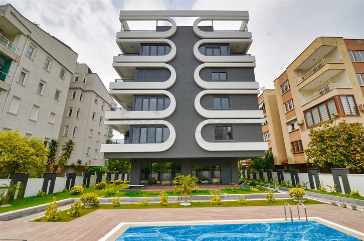 2+1 and 3+1 apartments in the residential district of Eshilbahce - Antalya
