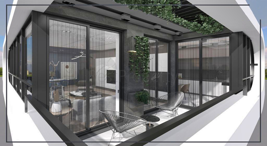 2+1 and 3+1 apartments in the residential district of Eshilbahce - Antalya