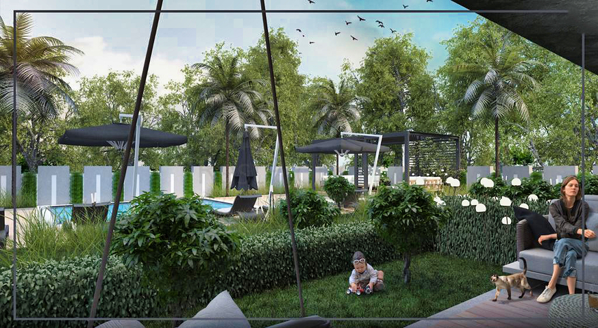 2+1 and 3+1 apartments in the residential district of Eshilbahce - Antalya