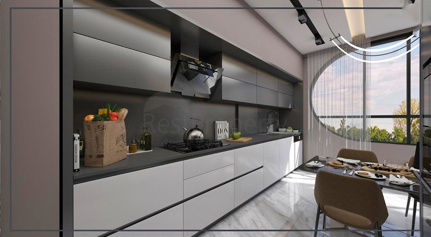 2+1 and 3+1 apartments in the residential district of Eshilbahce - Antalya