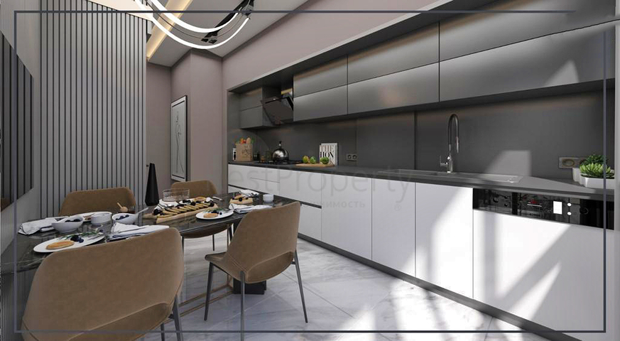 2+1 and 3+1 apartments in the residential district of Eshilbahce - Antalya