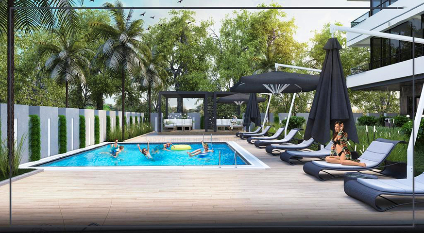 2+1 and 3+1 apartments in the residential district of Eshilbahce - Antalya