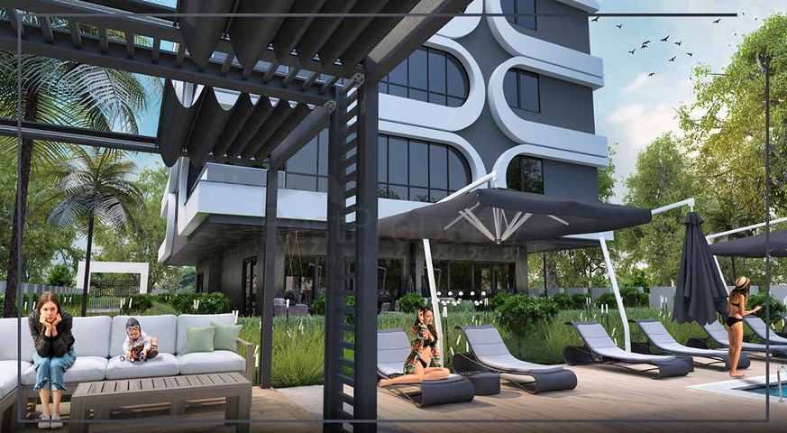 2+1 and 3+1 apartments in the residential district of Eshilbahce - Antalya