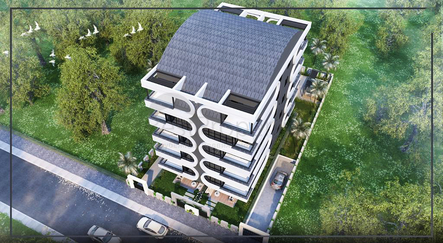 2+1 and 3+1 apartments in the residential district of Eshilbahce - Antalya