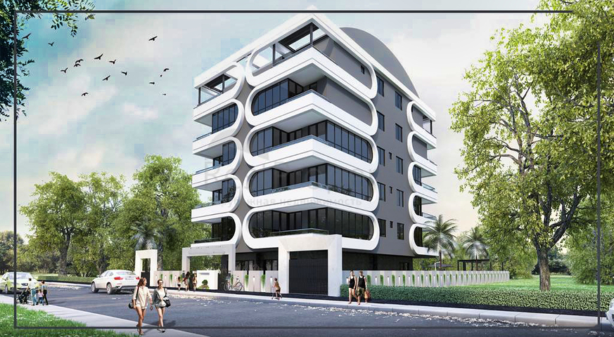 2+1 and 3+1 apartments in the residential district of Eshilbahce - Antalya