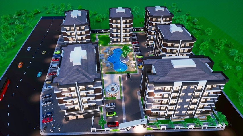 Investment project in Kepez - Antalya area 