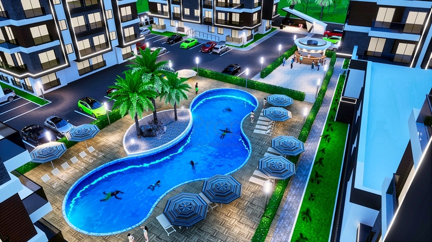 Investment project in Kepez - Antalya area 