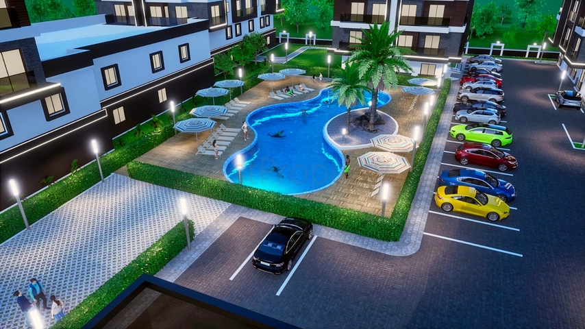 Investment project in Kepez - Antalya area 