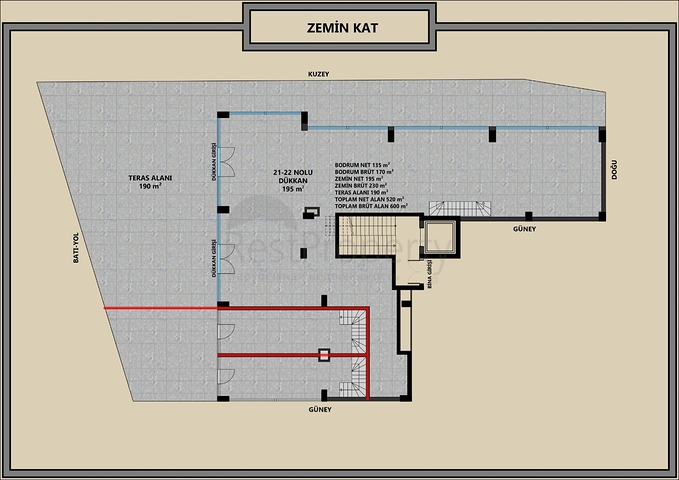 Investment project in Antalya city center