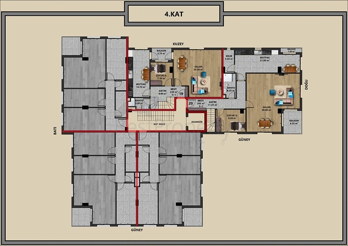 Investment project in Antalya city center