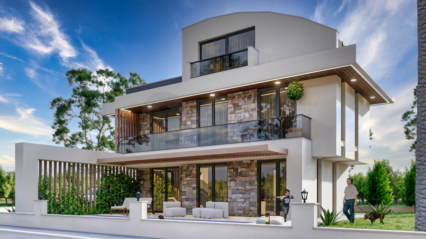 The villa is 900 meters from the sea and 600 meters from Belek