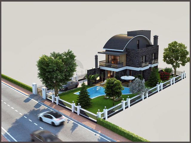 5+1 pool villa in Belek Antalya area