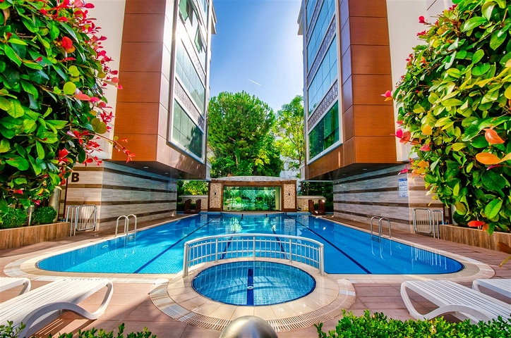 2+1 apartments in the Liman - Antalya microdistrict 