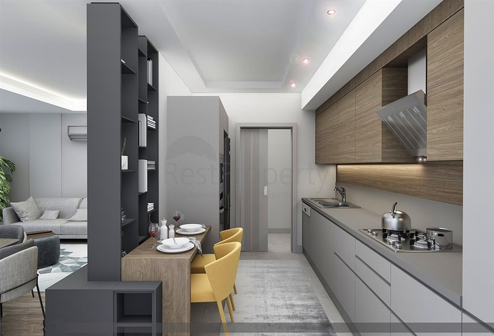 2+1 , 4+1 and 5+1 apartments in Antalya city center 