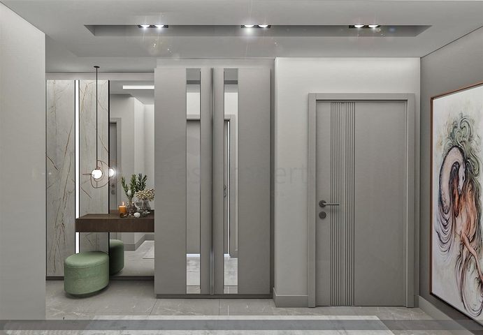 2+1 , 4+1 and 5+1 apartments in Antalya city center 