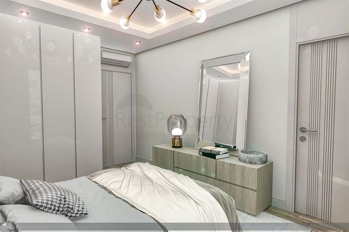 2+1 , 4+1 and 5+1 apartments in Antalya city center 