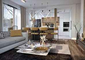 An investment project under construction in the Altyntas - Antalya area 