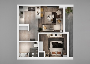 An investment project under construction in the Altyntas - Antalya area 