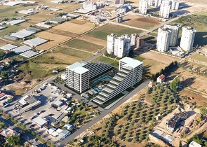 An investment project under construction in the Altyntas - Antalya area 