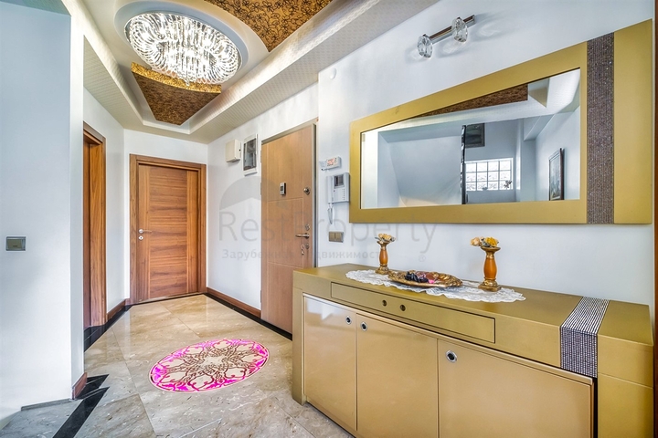 Apartment layout 7+2 in Caglayan - Antalya neighborhood 