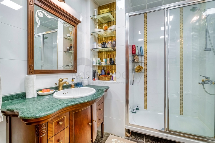 Apartment layout 7+2 in Caglayan - Antalya neighborhood 