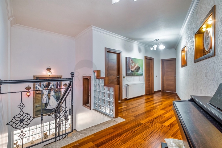 Apartment layout 7+2 in Caglayan - Antalya neighborhood 